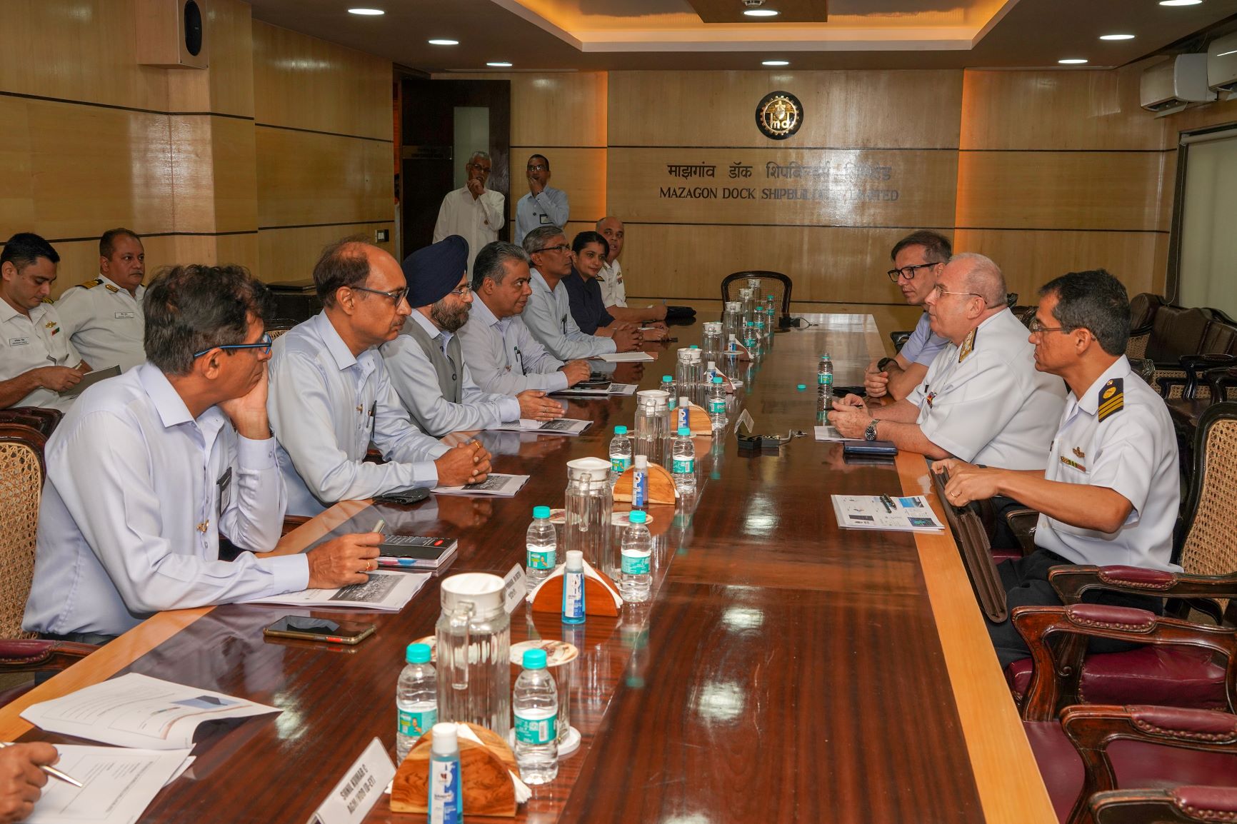 Visit Of VADM Liberal Enio Zanelatto Director Of Industrial Production/Engineering Brazil - 12th July 2022123